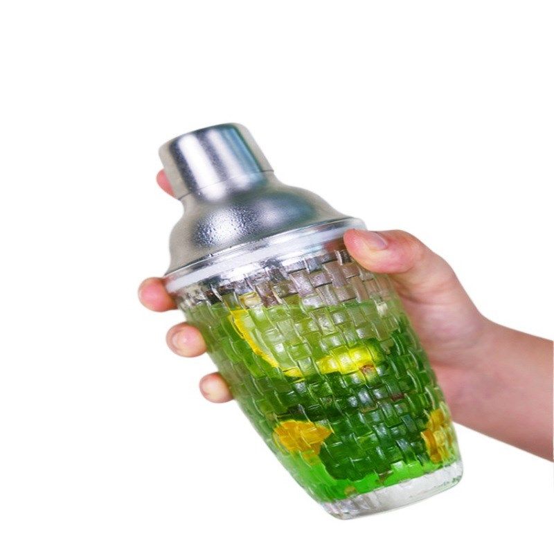 玻璃雪克杯奶茶店专用手打柠檬茶制作工具手摇杯调酒器套装,淘宝优惠券,粉丝福利购,淘宝优惠卷