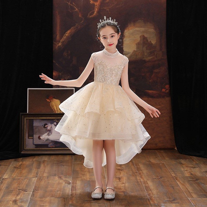 大码礼服高端花童婚纱公主裙生日宴会走秀小主持人钢琴演奏演出服,淘宝优惠券,粉丝福利购,淘宝优惠卷