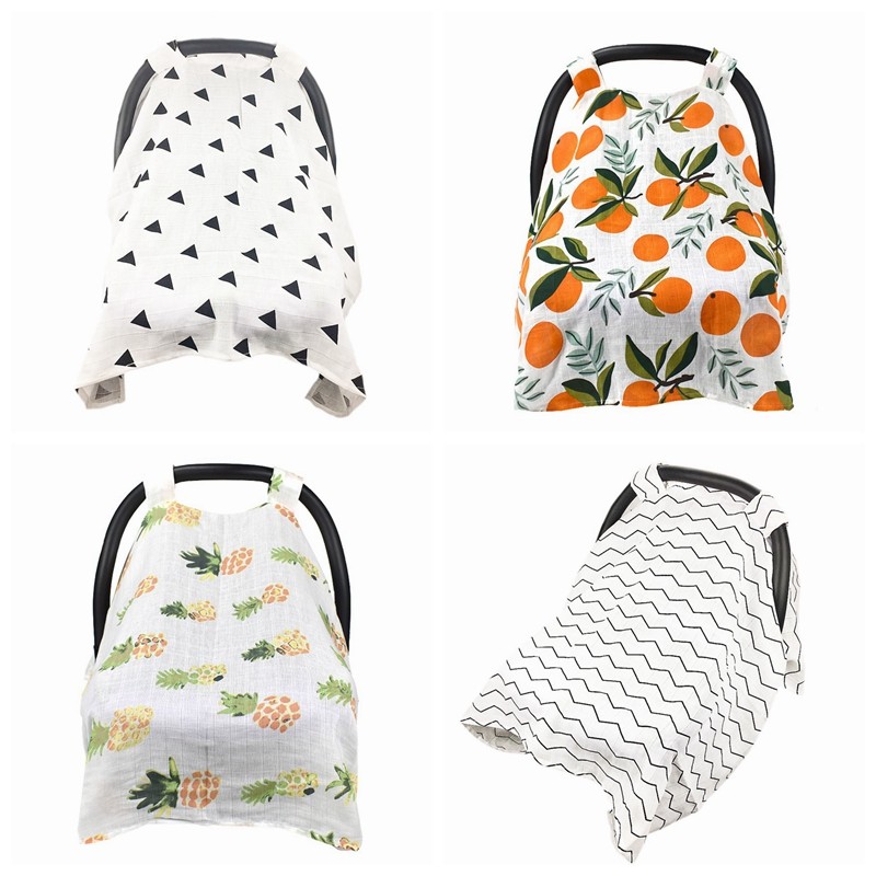 新生儿婴儿纯棉纱布巾安全座椅提篮遮阳巾遮盖巾儿童推车挡风防晒,淘宝优惠券,粉丝福利购,淘宝优惠卷