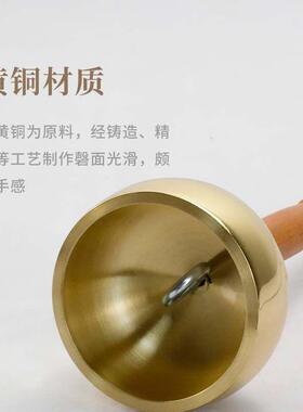 日式引磬木柄台湾引罄铜罄音疗瑜伽静心冥想声音唤醒助念打击乐器