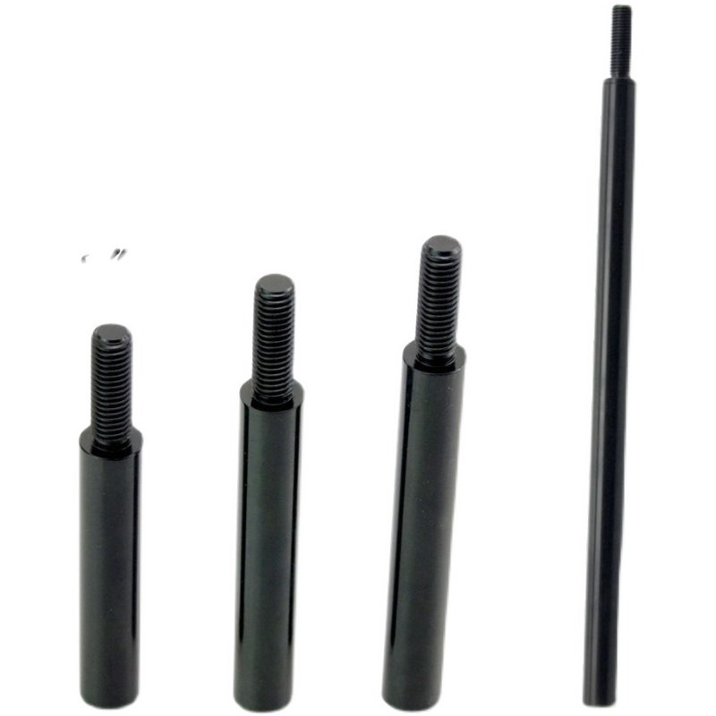 汽车零部件铝合金加高排挡杆延长杆 黑色多规格螺杆排挡头延长器,淘宝优惠券,粉丝福利购,淘宝优惠卷