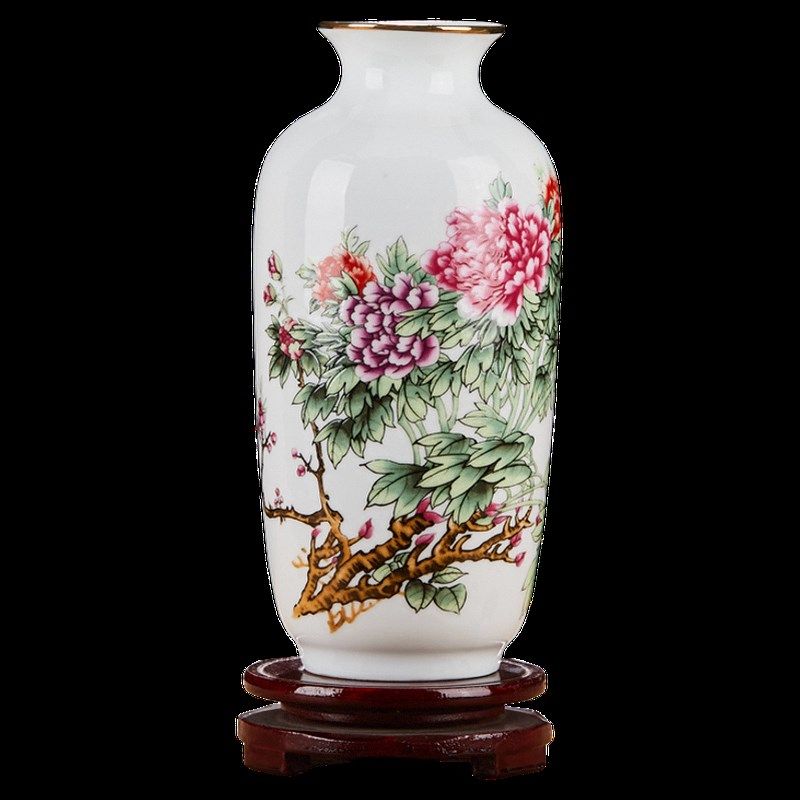 景德镇陶瓷器仿古青花瓷大花瓶摆件客厅富贵竹插花家居工艺装饰品,淘宝优惠券,粉丝福利购,淘宝优惠卷