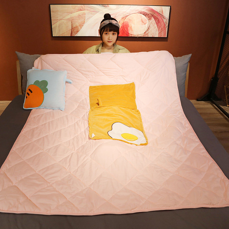 办公室抱枕被子两用午睡毯子枕头车载被子二合一加厚夏凉被靠垫,淘宝优惠券,粉丝福利购,淘宝优惠卷