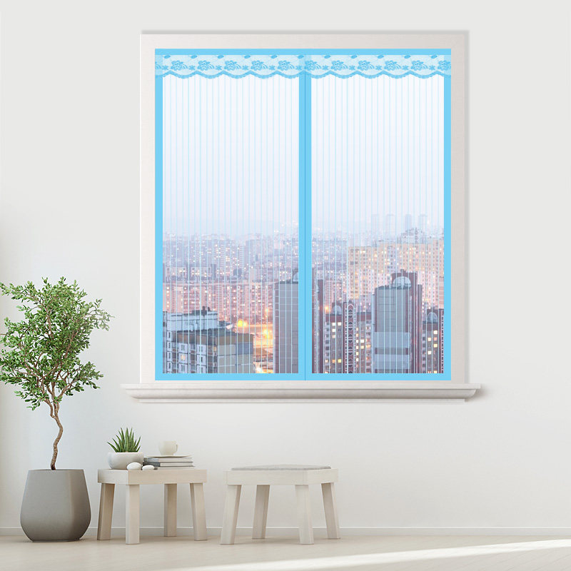 防蚊子纱窗网家用自粘窗纱魔术贴磁性窗帘自装可拆免打孔纱门门帘,淘宝优惠券,粉丝福利购,淘宝优惠卷