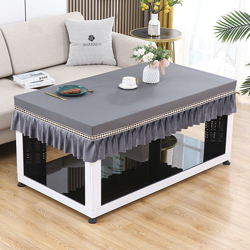 烤火桌罩套2023新款防水防油长方形双面绒烤火罩烤火被烤火炉桌罩,淘宝优惠券,粉丝福利购,淘宝优惠卷