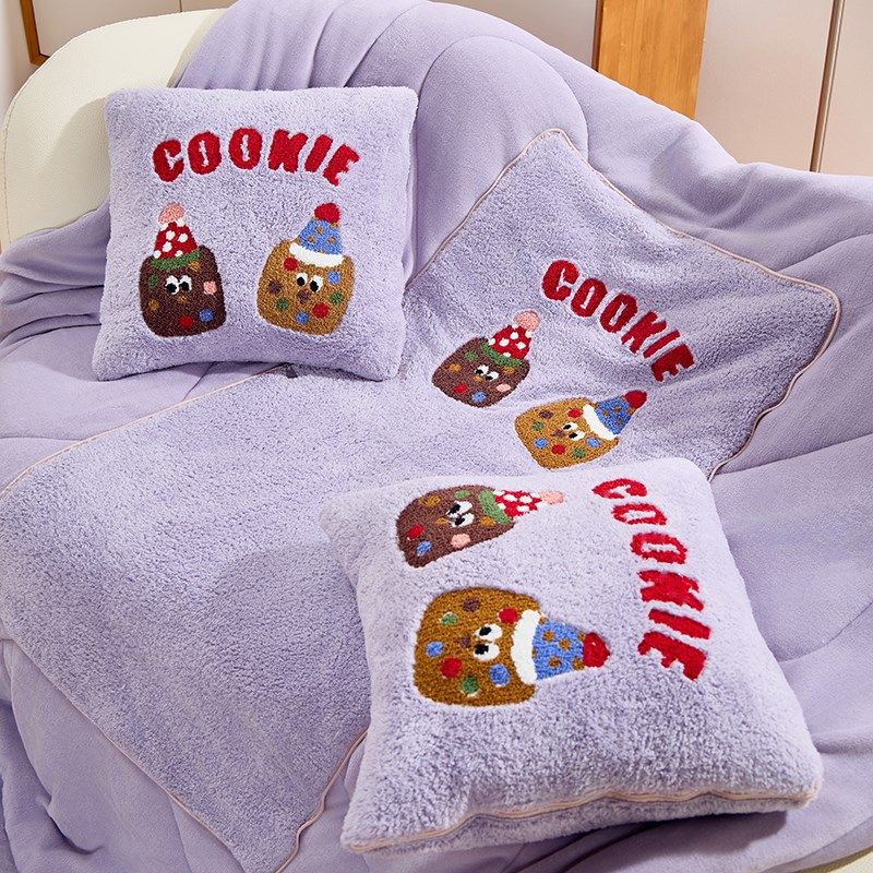 卡通加厚绒抱枕被子两用车载靠垫办公室午睡枕头毯二合一冬季新款,淘宝优惠券,粉丝福利购,淘宝优惠卷