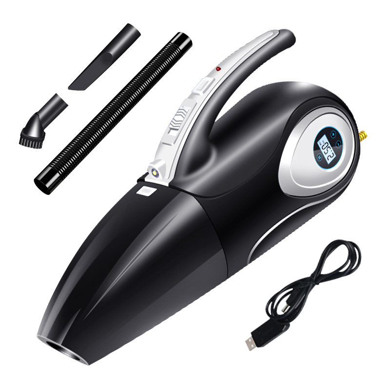 无线车载吸尘器加充气泵一体机两用汽车用四合一大吸力充电打气泵,淘宝优惠券,粉丝福利购,淘宝优惠卷