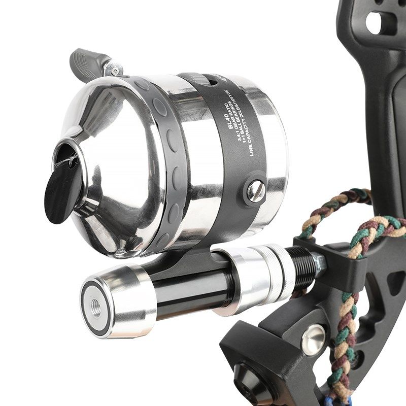 射箭渔轮射鱼器底座全金属双鱼堡垒左右手通用傻瓜渔轮套装射鱼箭,淘宝优惠券,粉丝福利购,淘宝优惠卷