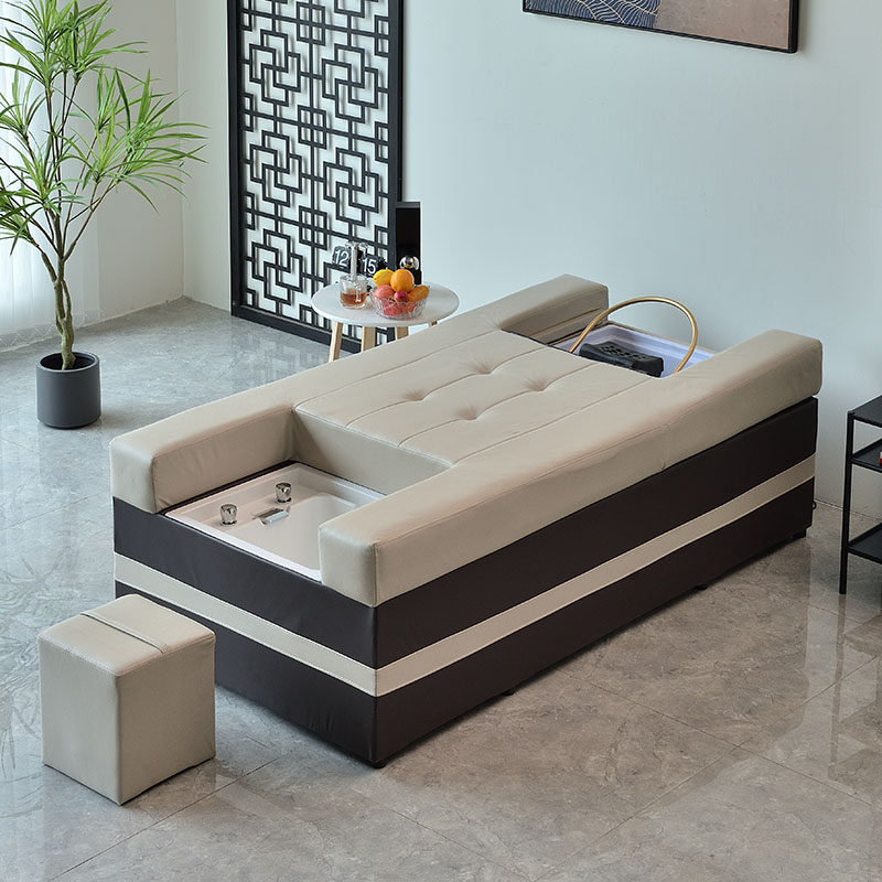 足浴足疗沙发按摩床电动洗头洗脚一体床头疗泡脚沙发椅沐足采耳床,淘宝优惠券,粉丝福利购,淘宝优惠卷