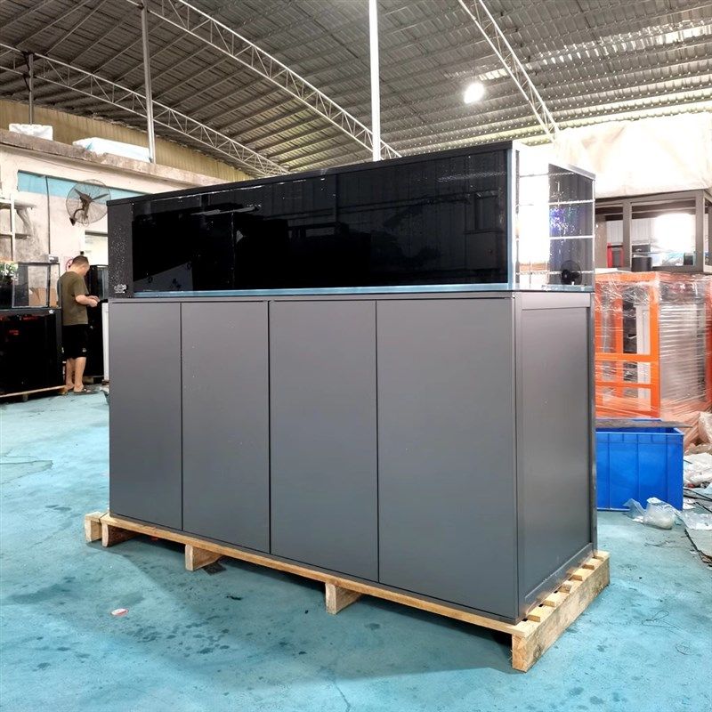 工厂直销180-68-40左侧溢流溪流缸灰色平板底柜85高19厚金晶五线,淘宝优惠券,粉丝福利购,淘宝优惠卷