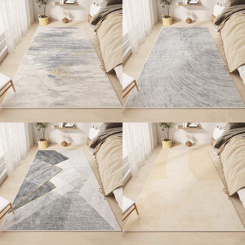 侘寂风床边毯地毯卧室防摔防滑隔凉地垫卧室飘窗毛毯垫家用仿羊绒,淘宝优惠券,粉丝福利购,淘宝优惠卷