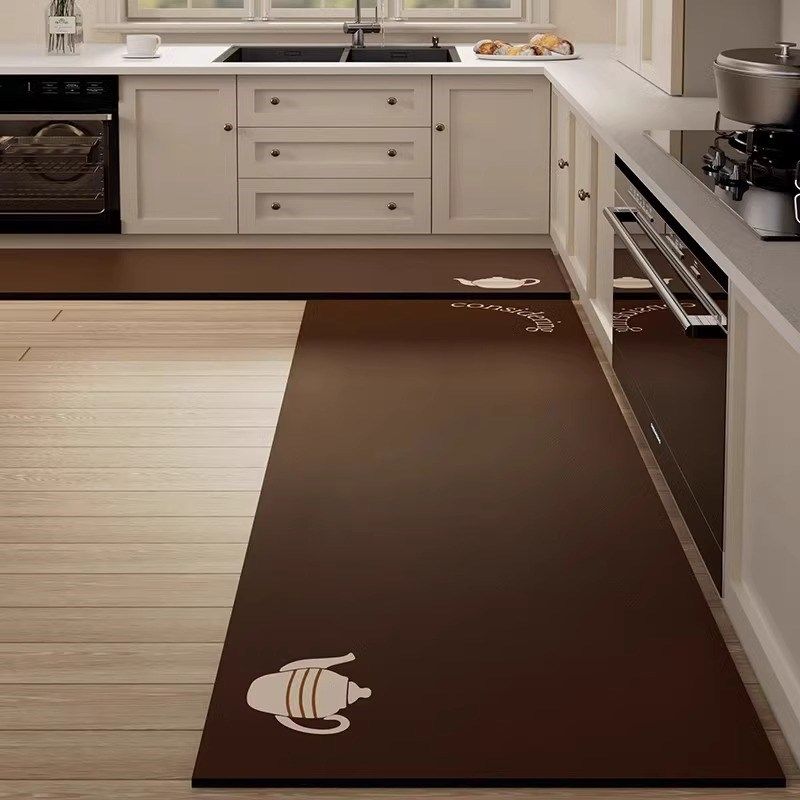 厨房地垫防滑防油专用脚垫洗手台台面吸水垫家用可擦免洗长条地毯,淘宝优惠券,粉丝福利购,淘宝优惠卷