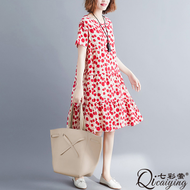 孕妇睡裙女夏季2021年新款睡衣裙时尚外穿宽松短袖棉绸连衣裙大码,淘宝优惠券,粉丝福利购,淘宝优惠卷