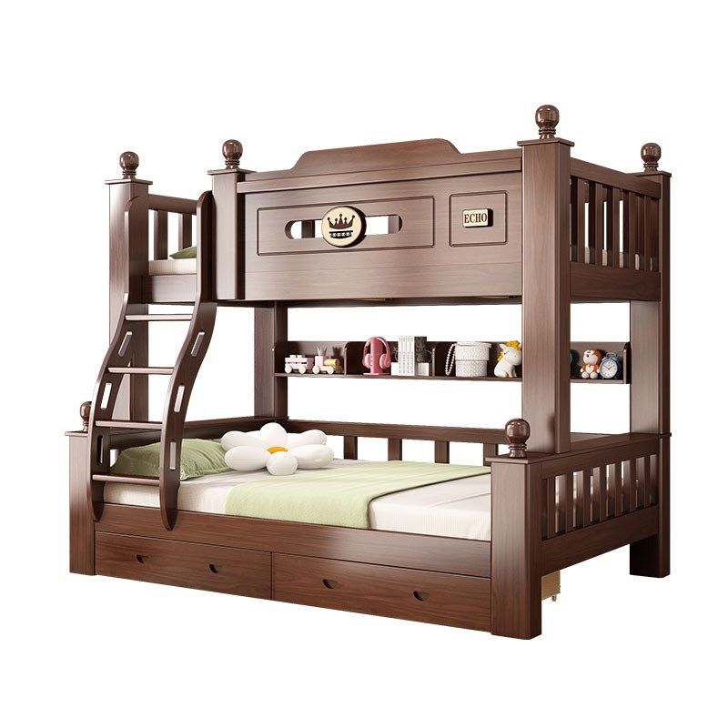 实木上下床双层床两层高低床小户型双人床儿童床上下铺木床子母床,淘宝优惠券,粉丝福利购,淘宝优惠卷