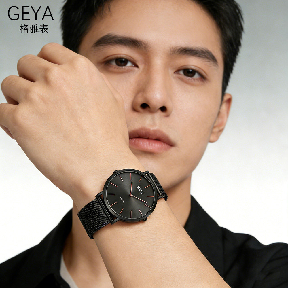 品牌正货6223石英手表黑色国产腕表男士时尚送礼送家人防水经典款,淘宝优惠券,粉丝福利购,淘宝优惠卷