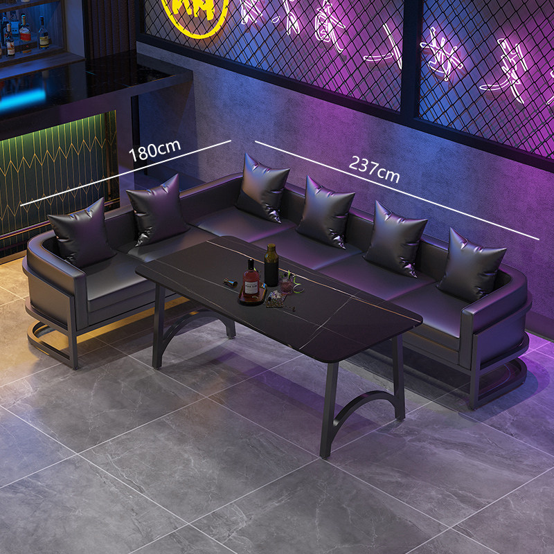 复古酒吧桌椅组合清吧工业风餐馆小酒馆咖啡厅烧烤店餐桌卡座沙发,淘宝优惠券,粉丝福利购,淘宝优惠卷