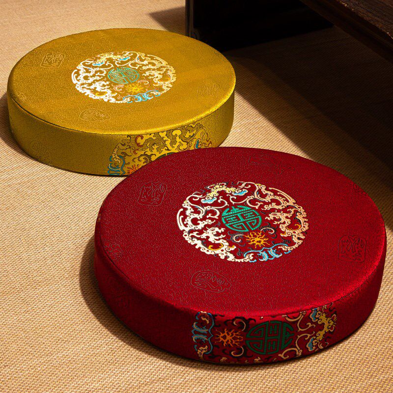 Meditation futon cushion Zen home ground sitting post kowtow to worship Buddha incense kneeling cushion bay window tatami sitting cushion