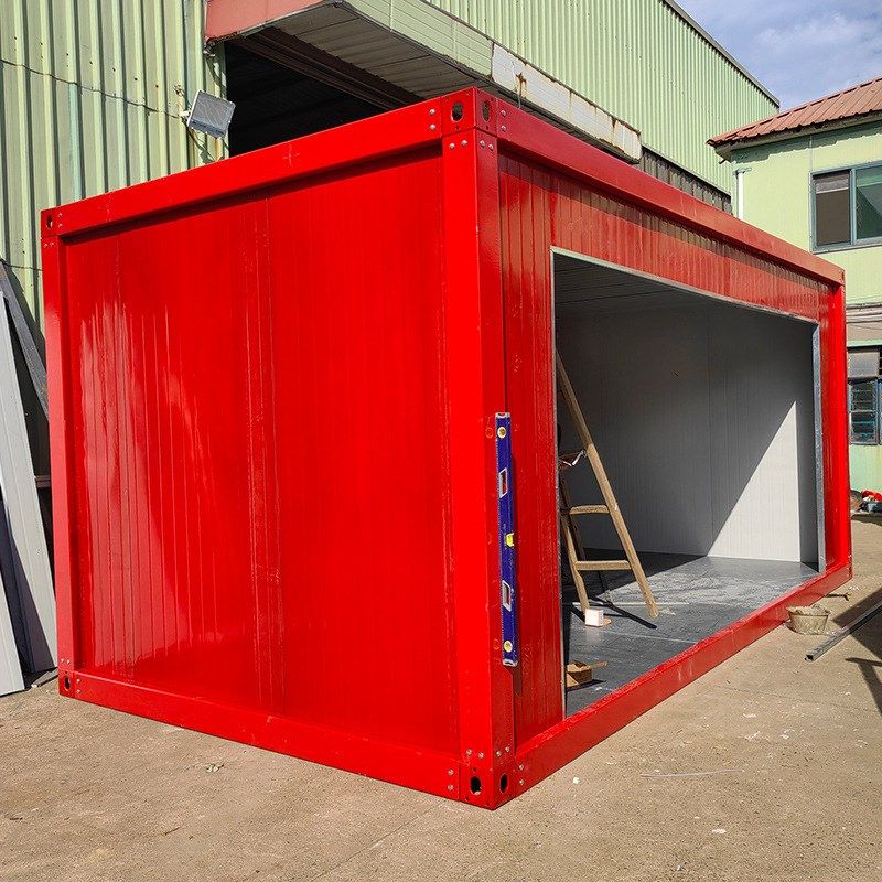 小型集装箱移动房户外快拼彩钢可拆卸工地简易房屋办公室活动板房,淘宝优惠券,粉丝福利购,淘宝优惠卷