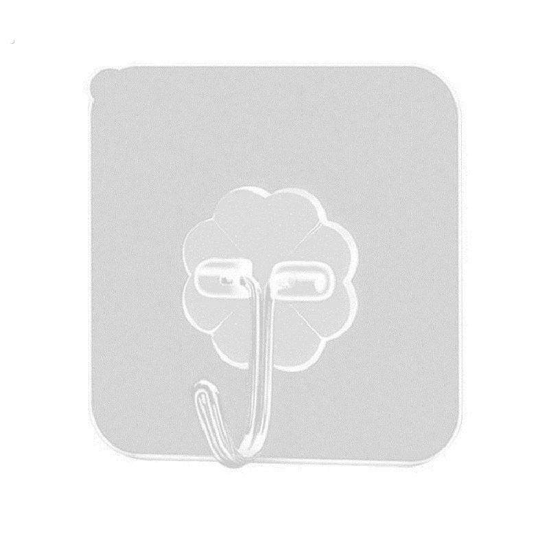 【十个装】挂钩强力粘胶贴墙壁透明挂钩免打孔强力浴室居家日用套,淘宝优惠券,粉丝福利购,淘宝优惠卷