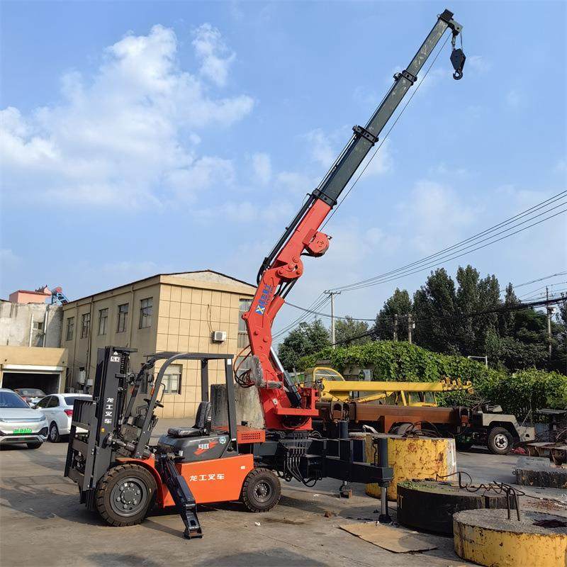 移动升降液压折臂吊小型旋转式叉车吊车一体多功能叉车折臂吊,淘宝优惠券,粉丝福利购,淘宝优惠卷
