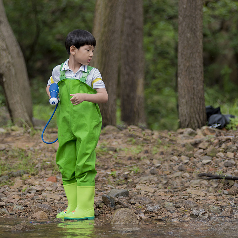 儿童下水裤玩水服男女童背带雨裤幼儿园连体防水裤赶海摸鱼涉水裤,淘宝优惠券,粉丝福利购,淘宝优惠卷