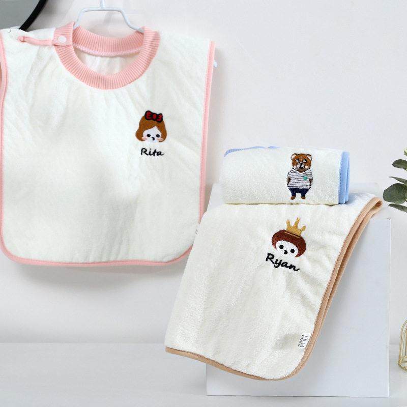 儿童洗漱围巾小孩洗脸围兜儿童多功能洗漱巾双面防水围嘴不湿衣,淘宝优惠券,粉丝福利购,淘宝优惠卷