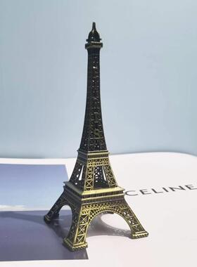 世界建筑名胜模型树脂摆件自由女神像双子塔埃菲尔铁塔歌剧院斜塔