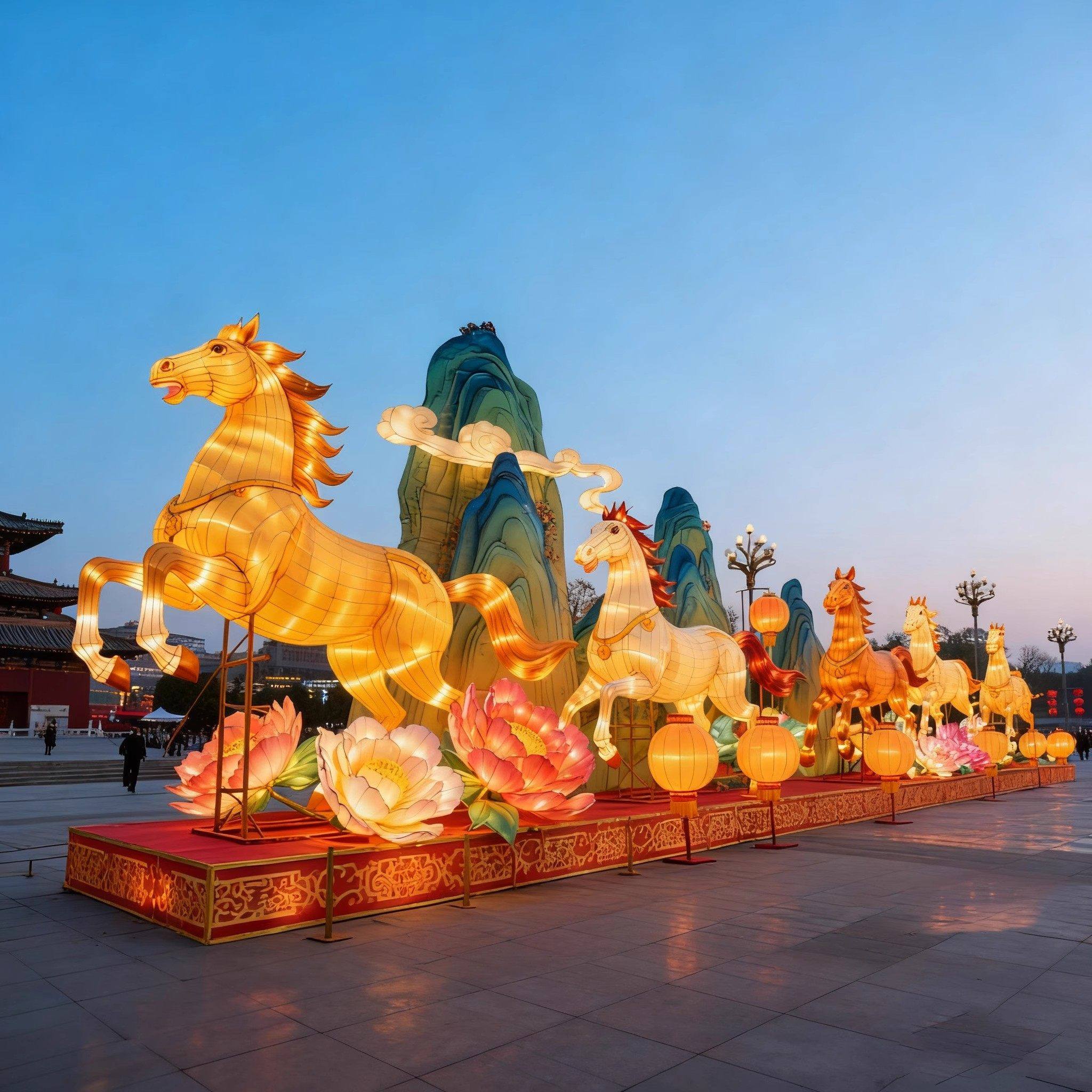 大型花灯户外传统节日春节元宵节古风彩灯景区街道亮化美陈定制,淘宝优惠券,粉丝福利购,淘宝优惠卷