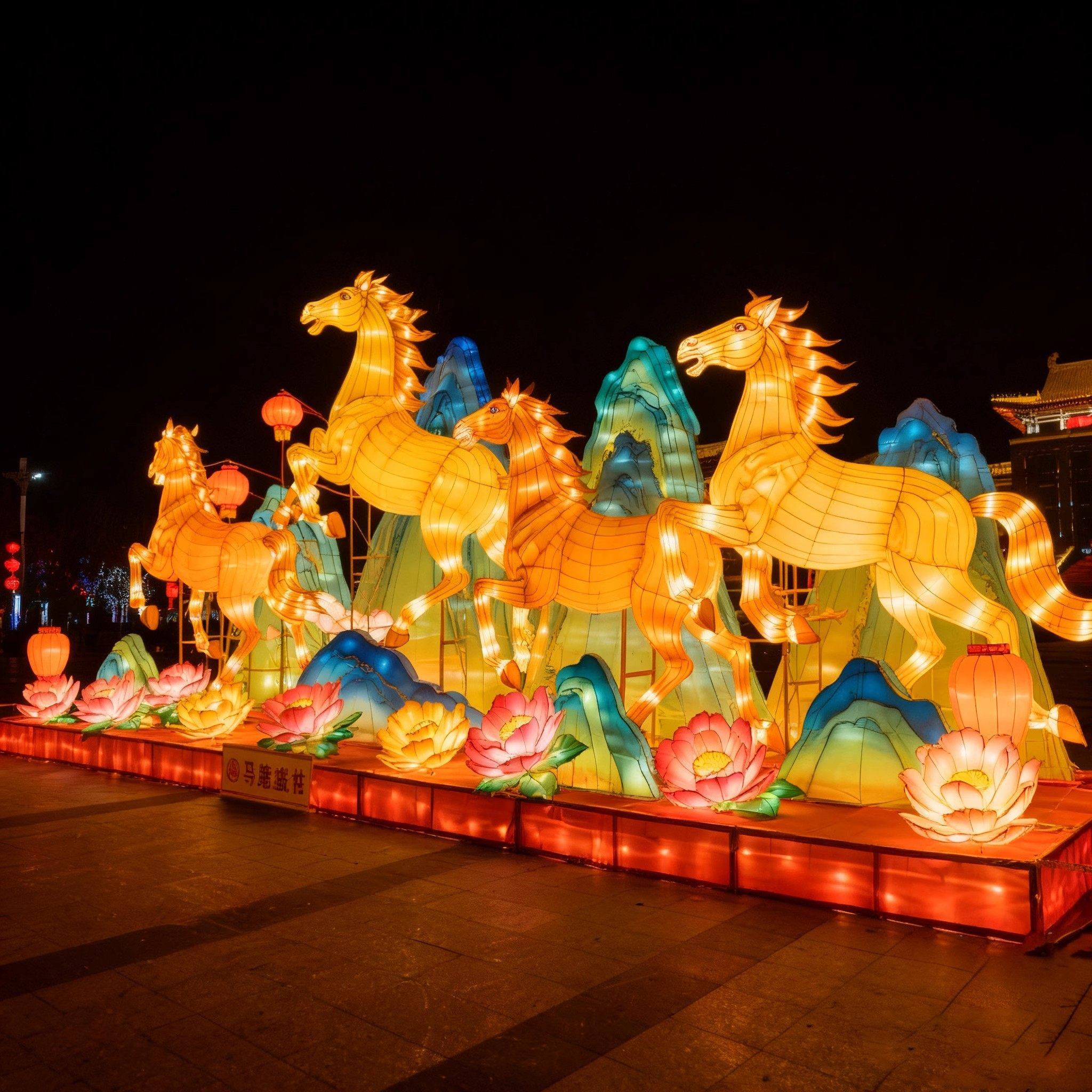 大型花灯户外传统节日春节元宵节古风彩灯景区街道亮化美陈定制,淘宝优惠券,粉丝福利购,淘宝优惠卷