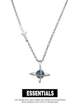 ins小众设计可吹声口琴项链简约文艺叶音ICE同款口哨情侣吊坠链子