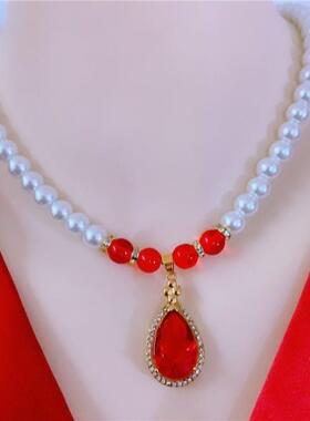 项链女妈妈韩版简约中老年母亲节锁骨链气质百搭保色