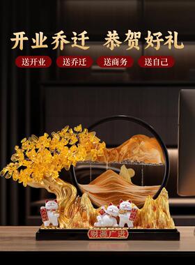 招财宝猫乔迁装饰礼品2025新招财宝猫新家装业务火爆开业前台