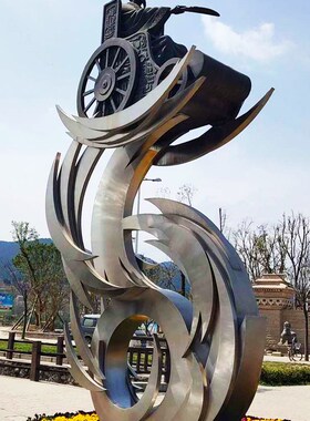 大型诸葛亮雕塑铸铜历史名人雕像户外不锈钢景区地标性纪念景观