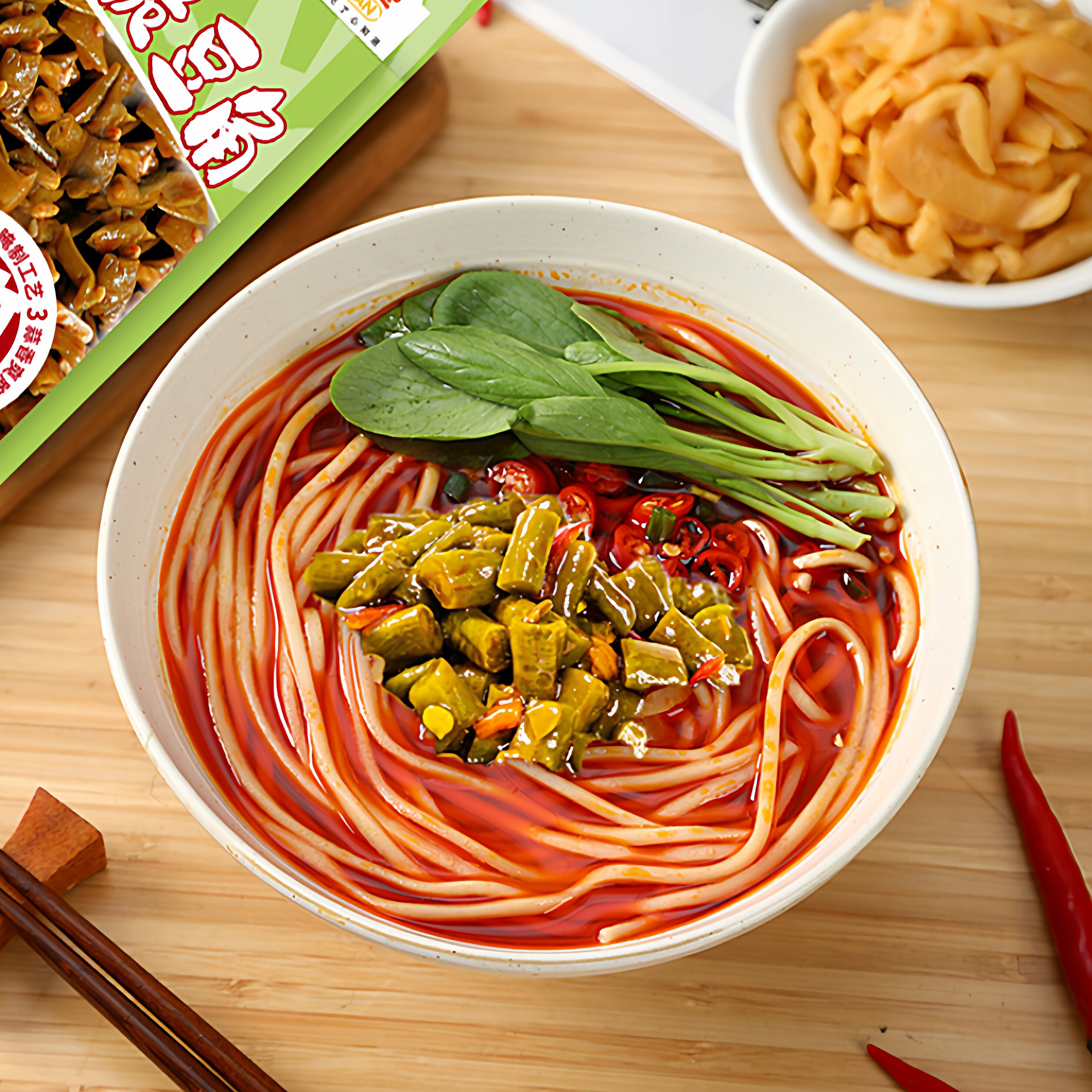 众口馋蒜香脆豆角袋装酸辣开胃下饭菜豇豆泡菜开袋即食轻盐酸咸菜