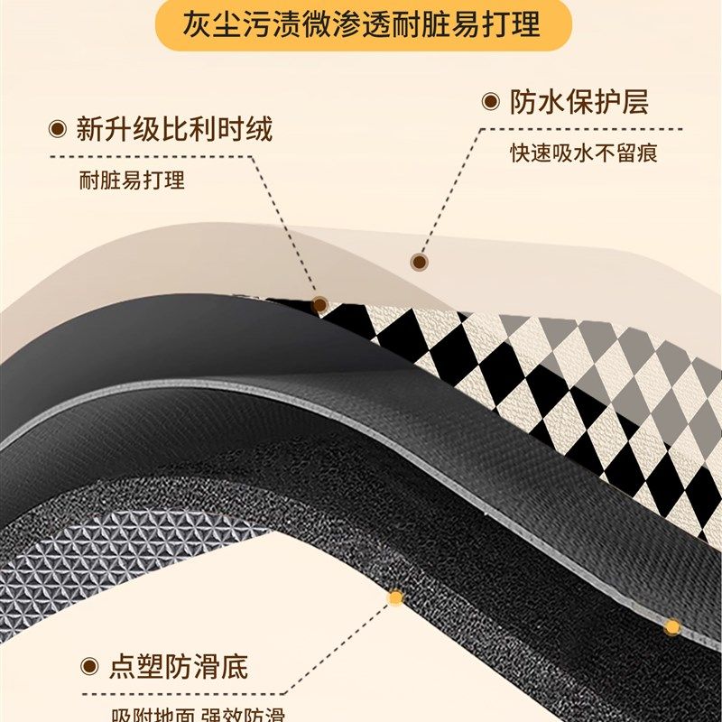 圆形地垫卧室客厅阳台椅子地毯办公室电脑躺椅转椅脚垫电脑椅垫子,淘宝优惠券,粉丝福利购,淘宝优惠卷