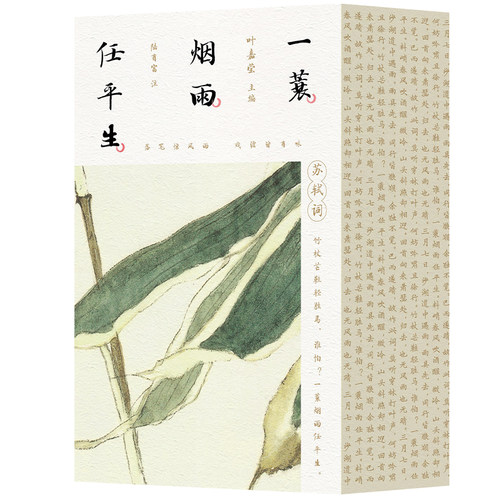 时代华语出版 一蓑烟雨任平生 苏轼词 全三册 百岁叶嘉莹全面解读苏轼词 李清照词 秦观词 随书附赠叶嘉莹珍贵吟诵音频 - 图2
