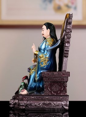 玄天上帝真武大帝树脂彩绘神像