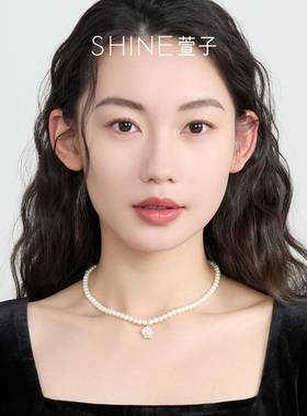 SHINE萱子项链《山茶花系列》