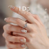 IDOForever cultured diamond crown ring