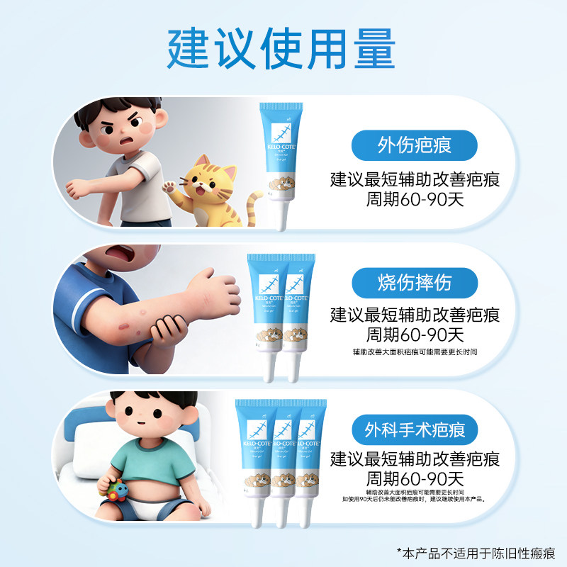 【儿童适用】芭克硅凝胶6g祛疤膏儿童淡化疤痕医用正品进口,淘宝优惠券,粉丝福利购,淘宝优惠卷