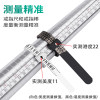 Plastic beauty size try-on ring ring measurement soft ruler, size measuring ring, finger size measuring tool