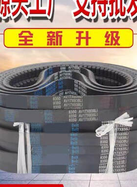 B型带齿三角带17X 1250 1280 1300 1321 1346 1350 1372齿形皮带
