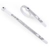 Plastic beauty size try-on ring ring measurement soft ruler, size measuring ring, finger size measuring tool