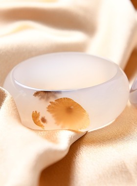 飞越宝石天然原矿玛瑙手镯玉髓