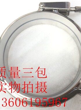 304不锈钢冲压卡箍+卫生级卡盘+硅胶垫片/套装&Phi;57 63 76 89 1
