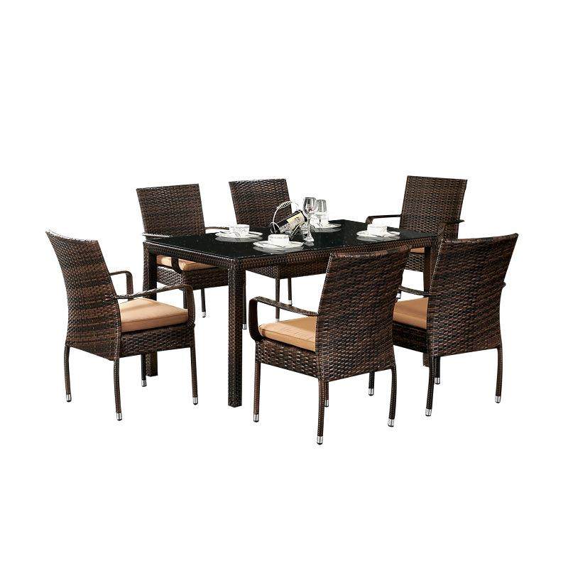 户外桌椅组合休闲庭院露天阳台花园编藤桌椅三五件套室外藤椅家具,淘宝优惠券,粉丝福利购,淘宝优惠卷