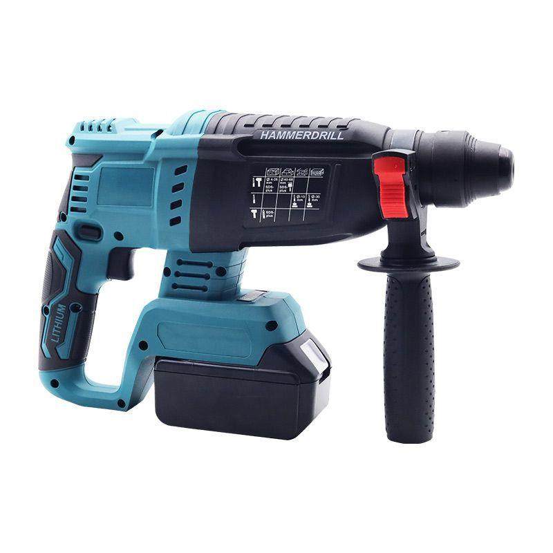 新款锂电充电式电锤大功率墙面凿孔混凝土冲击钻多功能工业级电镐,淘宝优惠券,粉丝福利购,淘宝优惠卷