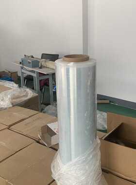 PE拉伸缠绕膜 高粘性防尘膜保护膜 30-50CM宽工业打包膜保鲜膜围