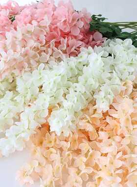 仿真阿勃勒巨型紫藤花长枝塑料假花绢花室内客厅垂吊花藤拍照装饰