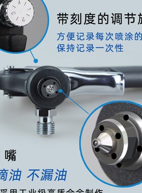台湾浦沅W-71气动喷漆枪W71家俱高雾化面漆油漆喷枪上下壶W77涂料